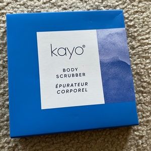 NEW Kayo Body Scrubber Blue